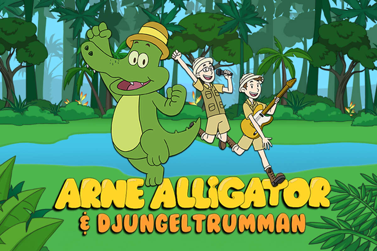 Bild till evenamnget Arne Alligator & Djungeltrumman
