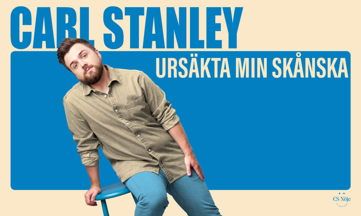 Bild till evenamnget Carl Stanley - Ursäkta min skånska