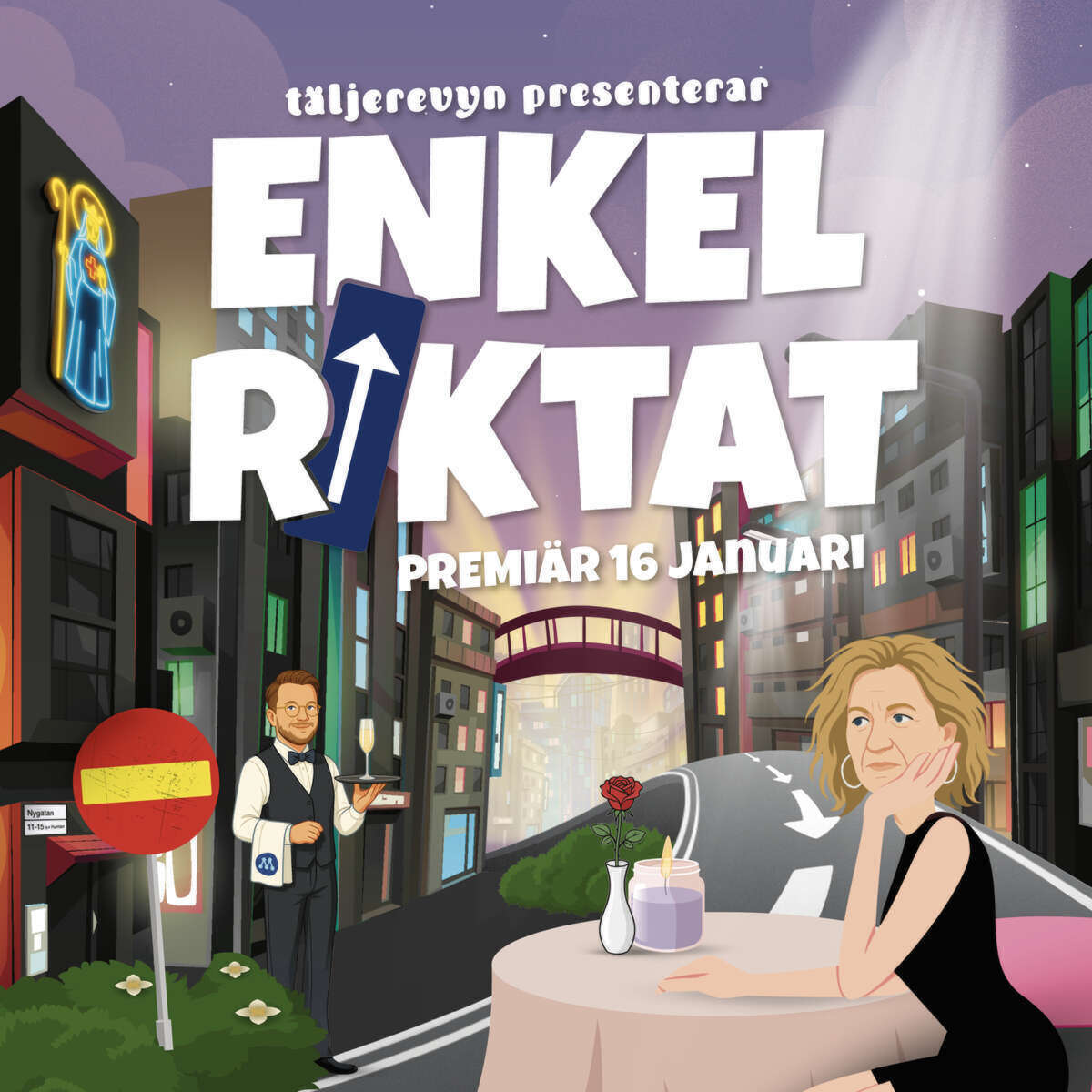 Täljerevyn 2026: Enkelriktat – en revy som slår åt alla håll