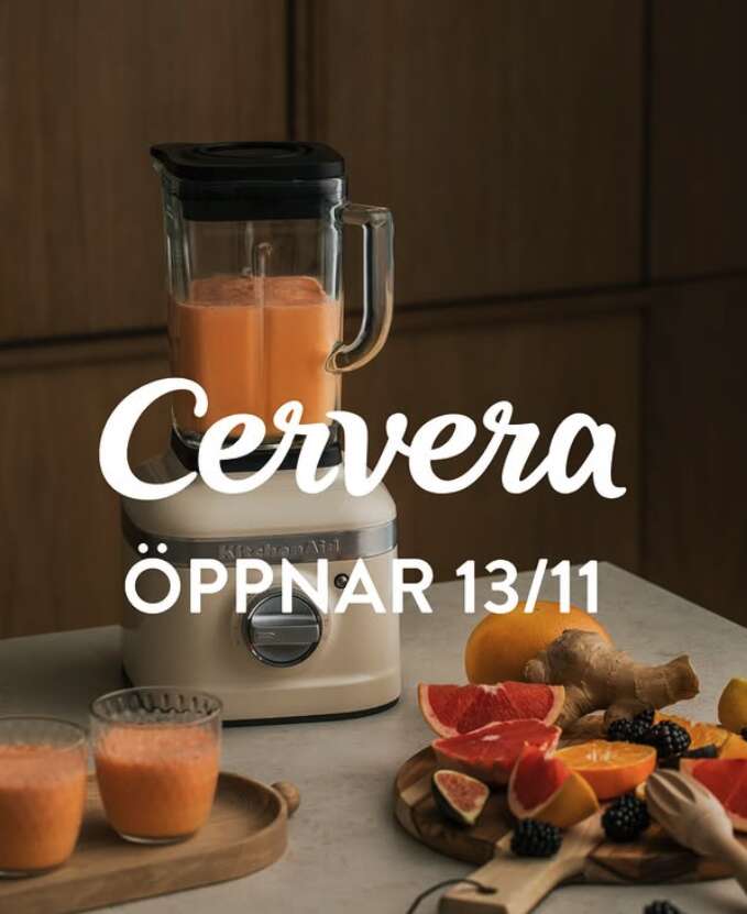 Cervera öppnar i Kringlan & Telgehuset!