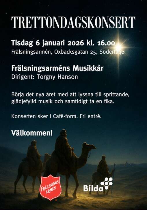 Bild till evenamnget Trettondagskonsert