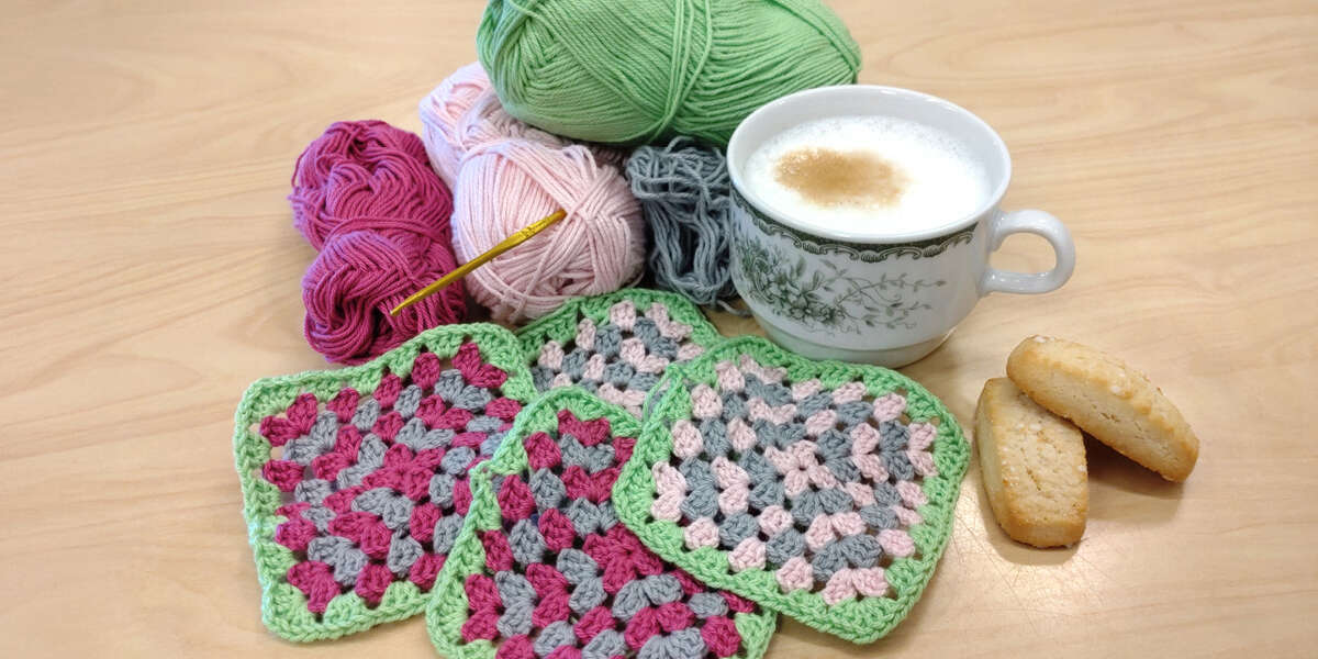 bild tillhörande Handarbetscafé på Hylte bibliotek