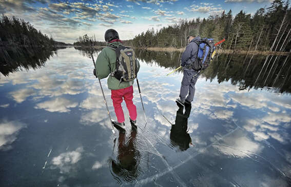 Vintertur på Måsnaren