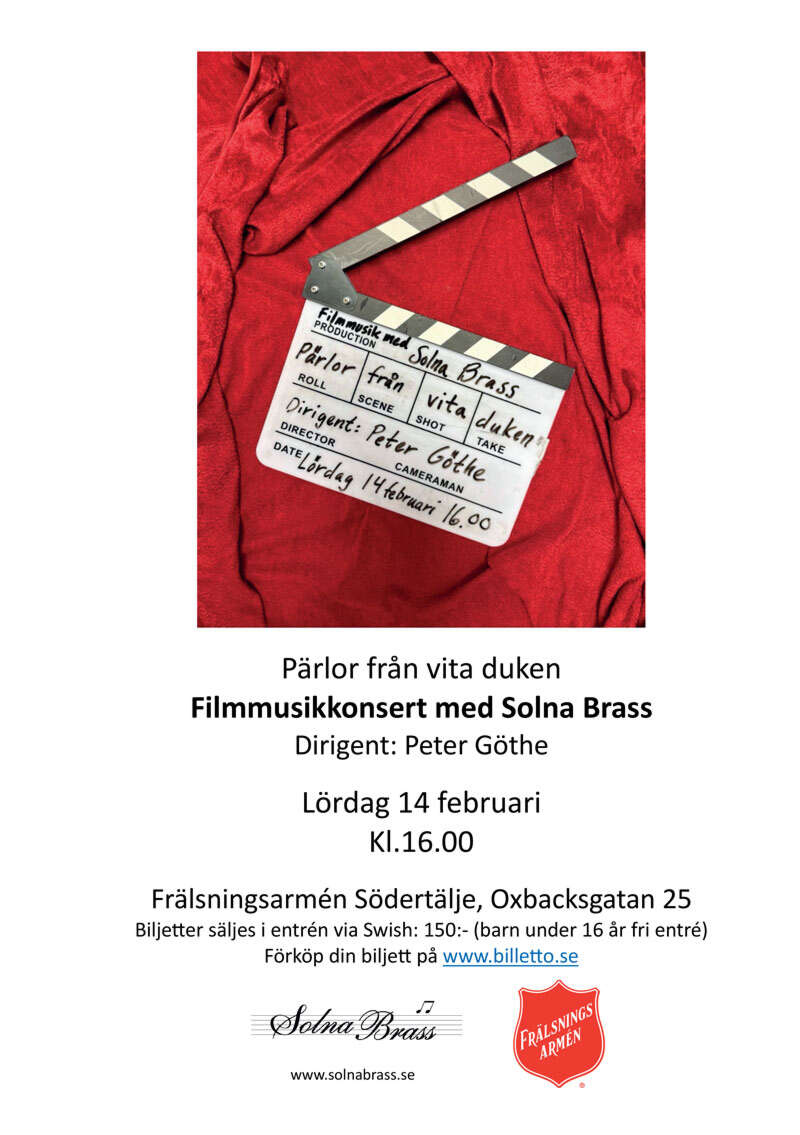 Filmmusikkonsert med Solna Brass