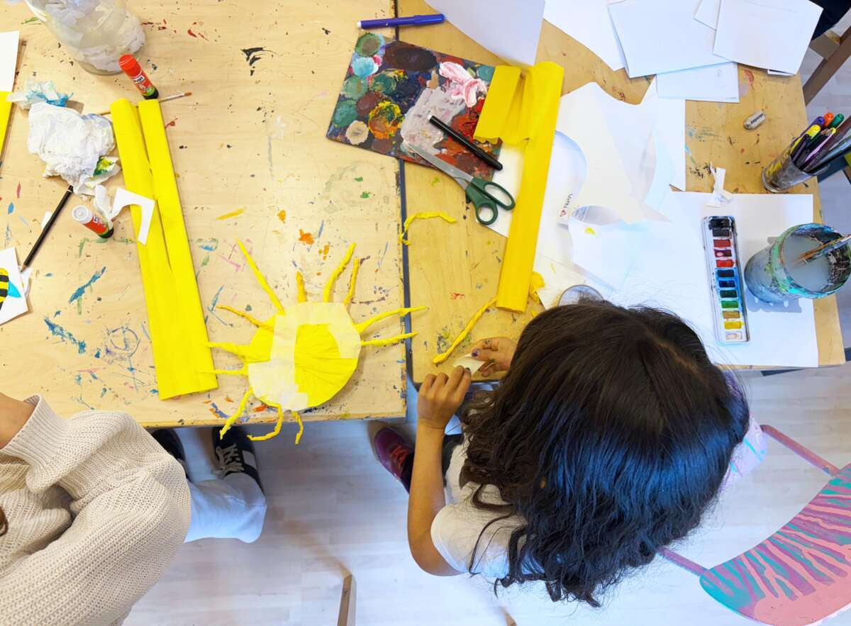 Galaxen- skapande verkstad