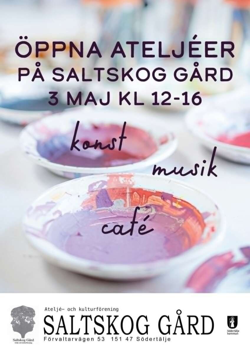 Bild till evenamnget Öppna Ateljéer på Saltskog Gård