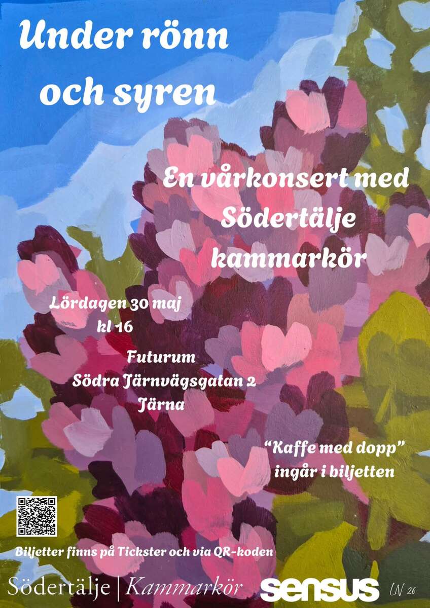 Bild till evenamnget Under rönn och syren - vårkonsert med Södertälje kammarkör
