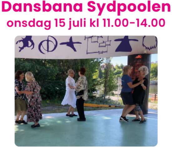 Bild till evenamnget Dans för seniorer vid Sydpoolens Dansbana!