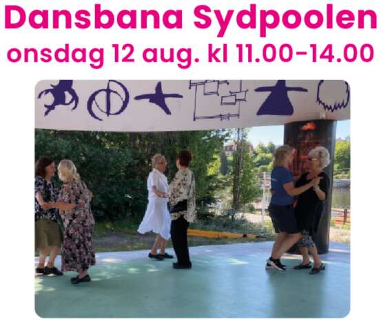 Bild till evenamnget Dans för seniorer vid Sydpoolens Dansbana!