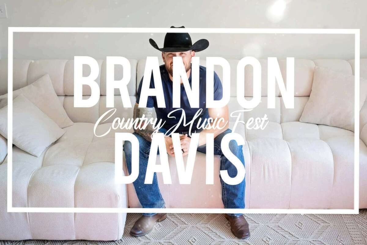 Plakat for Country Music Fest m/ Brandon Davis, Magnus Bokn og Marius & Farius Trio