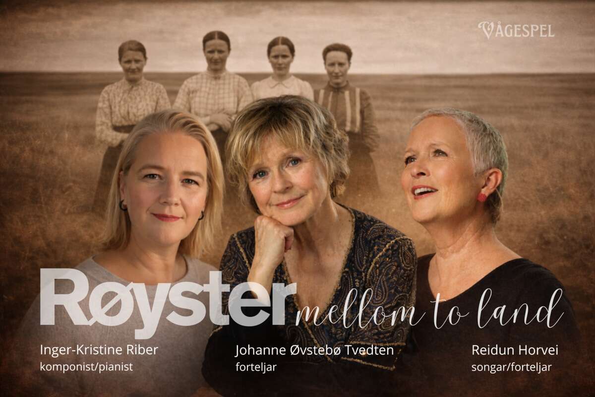 Plakat for Røyster mellom to land