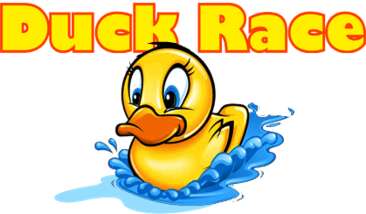 Plakat for Familiedag med barneridning og duckrace ved Vadelva