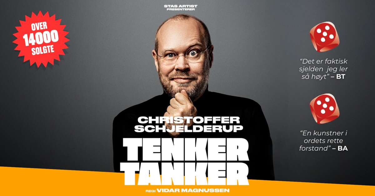 Plakat for Christoffer Schjelderup - Tenker Tanker