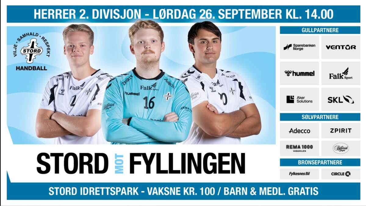Plakat for Handballkamp 2.div Herrer