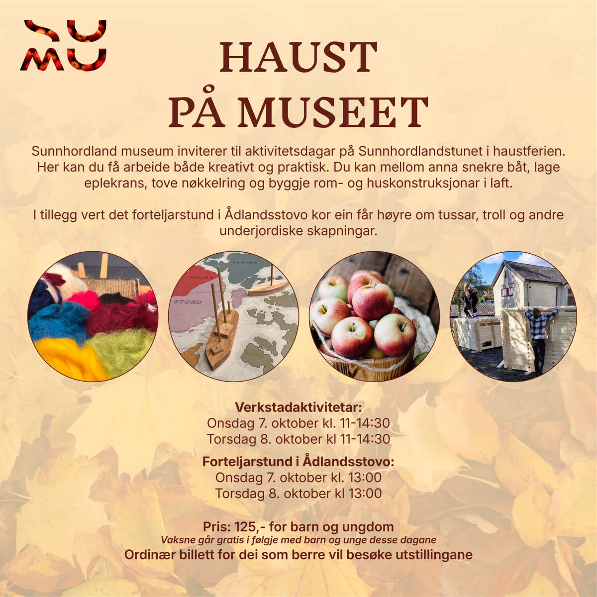 Plakat for Haust på museet