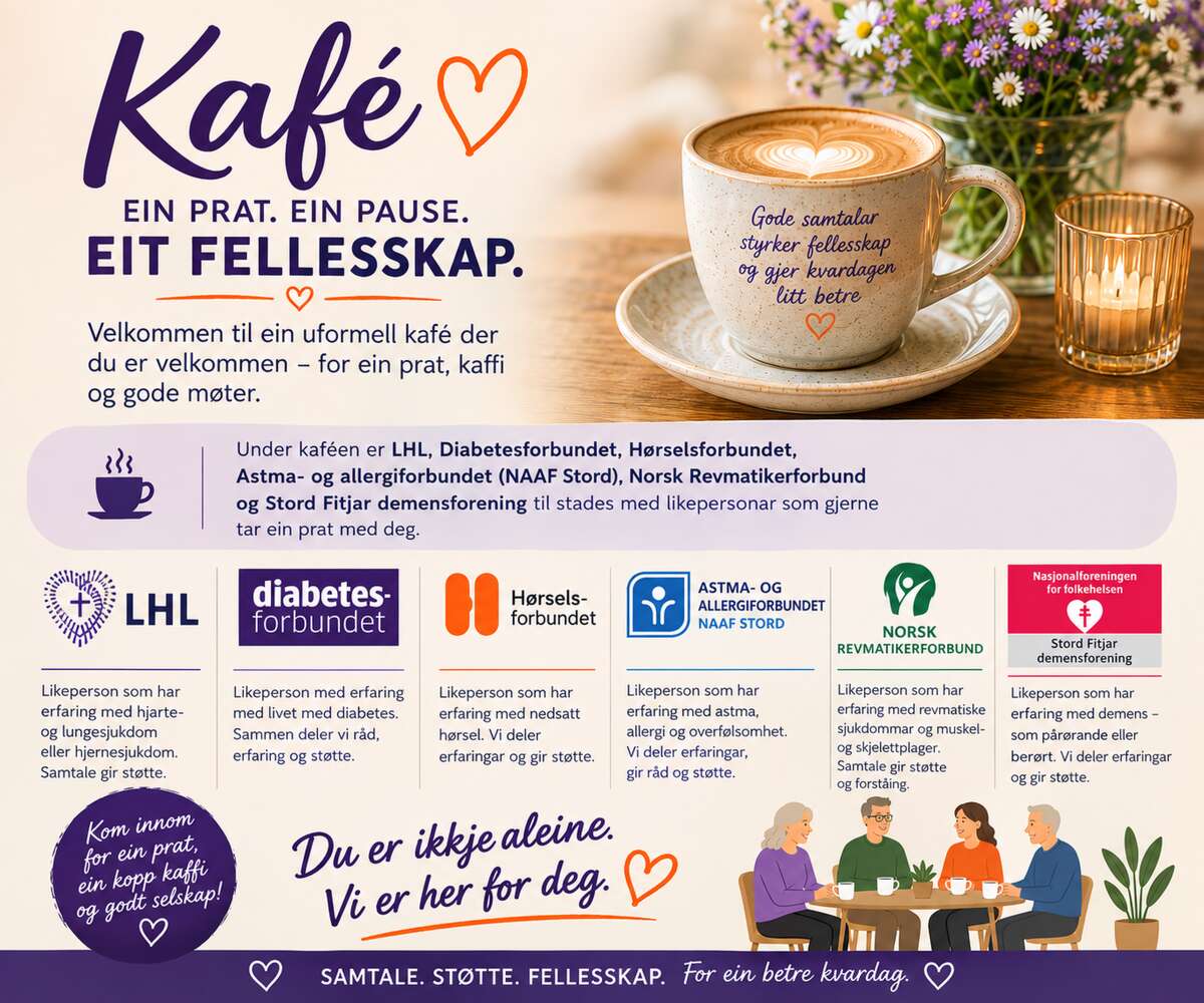 Plakat for Likepersonkafé